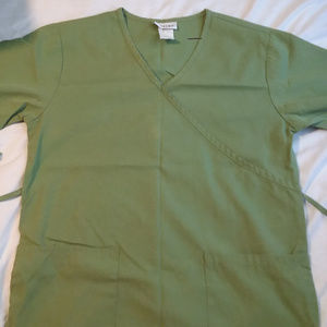 Green Scrub Top